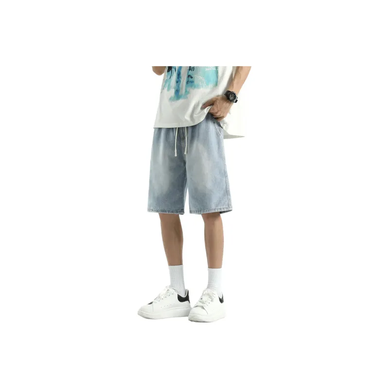 CHARLIE GOLF Denim Shorts Unisex-8