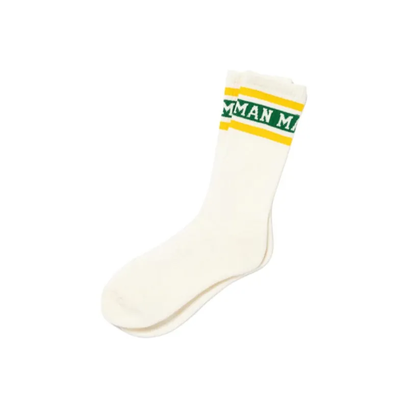 HUMAN MADE Unisex Mid Calf Socks-4