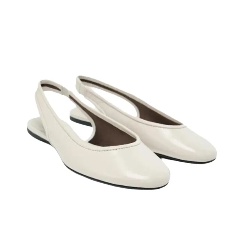 ZARA Casual Single Shoes 1.5cm Women's White-3