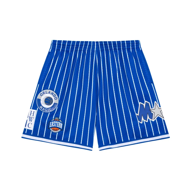 Mitchell & Ness Basketball Shorts Unisex Royal Blue White-0