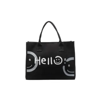 SUN EARTH &U Canvas Tote Bag, Shopping Bag, Canvas Shoulder Bag Women's Multicolor