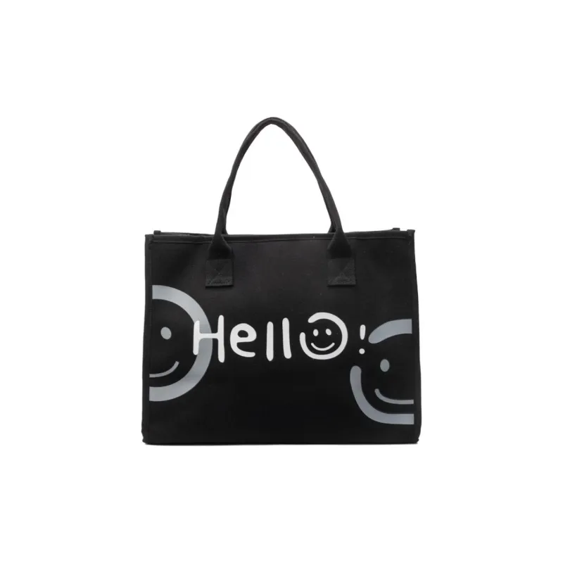 SUN EARTH &U Canvas Tote Bag, Shopping Bag, Canvas Shoulder Bag Women's Multicolor-0
