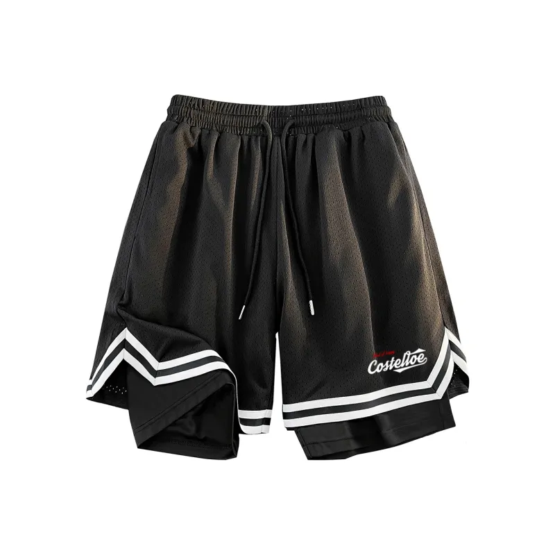 PAUL COSTELLOE Basketball Shorts Unisex-5