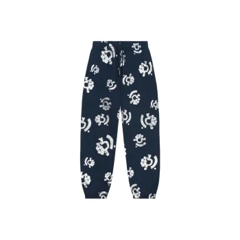 Denim Tears Bstroy Collaboration Casual Pants Unisex Blue