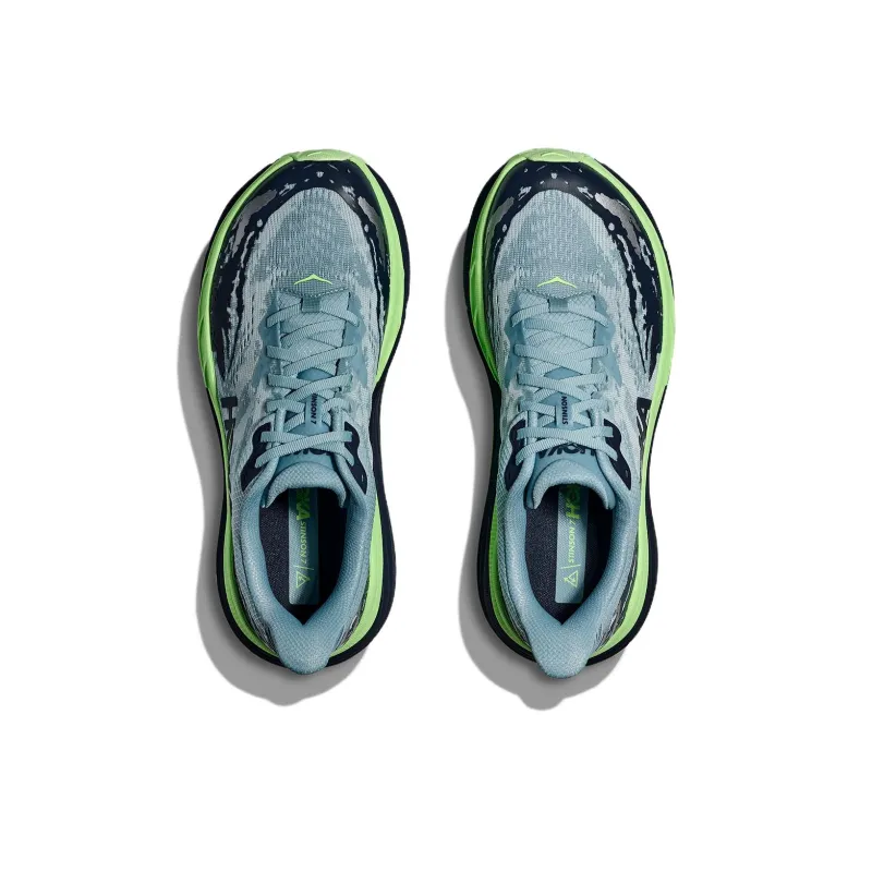 HOKA ONE ONE Stinson 7 Wear resistant And Lightweight Low Top Casual Shoes Men's Green-2
