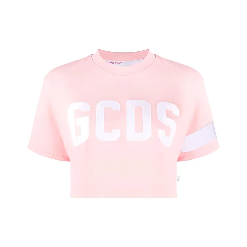 GCDS Crop Tops Women's Pink-0