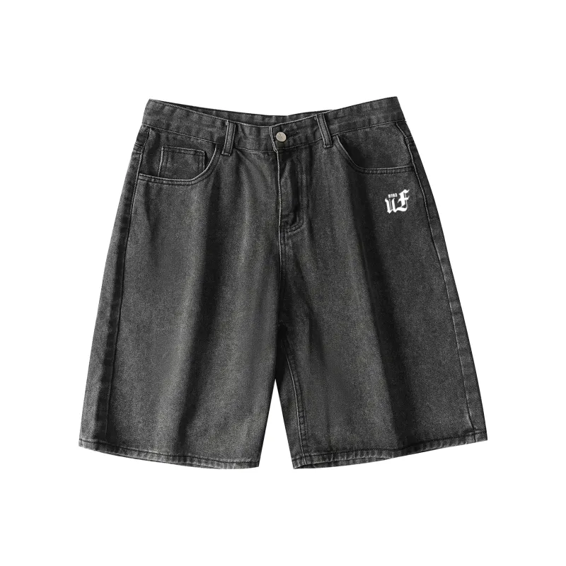 UF9193 Denim Shorts Men-0