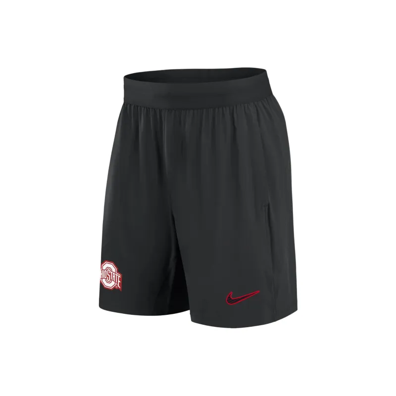 Nike Ohio State Buckeyes Sideline Men's Nike Dri-FIT College Shorts-0
