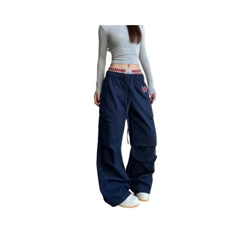 Pirkadat Casual Pants Unisex Navy Blue