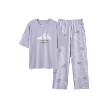 FENTENGCARE Pajama Set Women's Violet