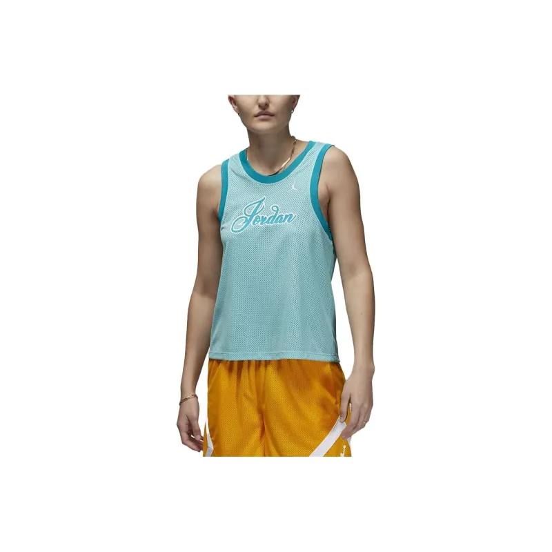 Jordan Tank Tops Women's Aqua Green-0