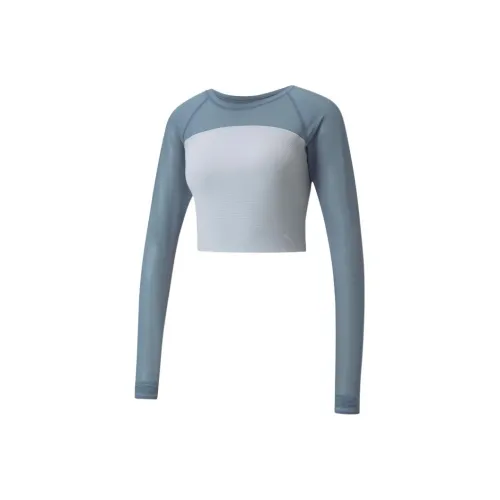 PUMA Rosewater Tops Women's Blue