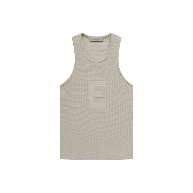 Fear Of God Essentials Waffle Tank 'Seal'-0