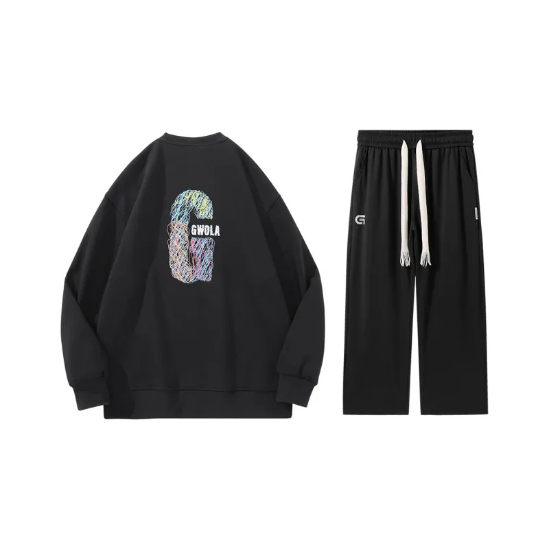 Gwola Sweatshirt Sets Unisex-0