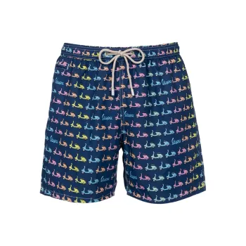 MC2 Saint Barth Pattern Printed Drawstring Swim Shorts