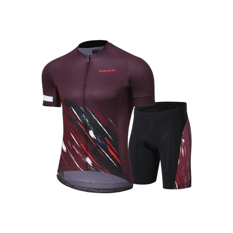 SANTIC Cycling Suits Men-5