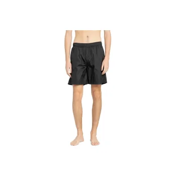 Moncler Logo Printed Swim Shorts
