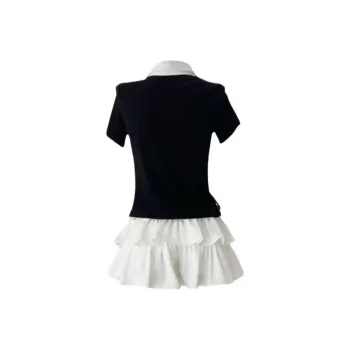 Flowers In Water Skirt Set Women's