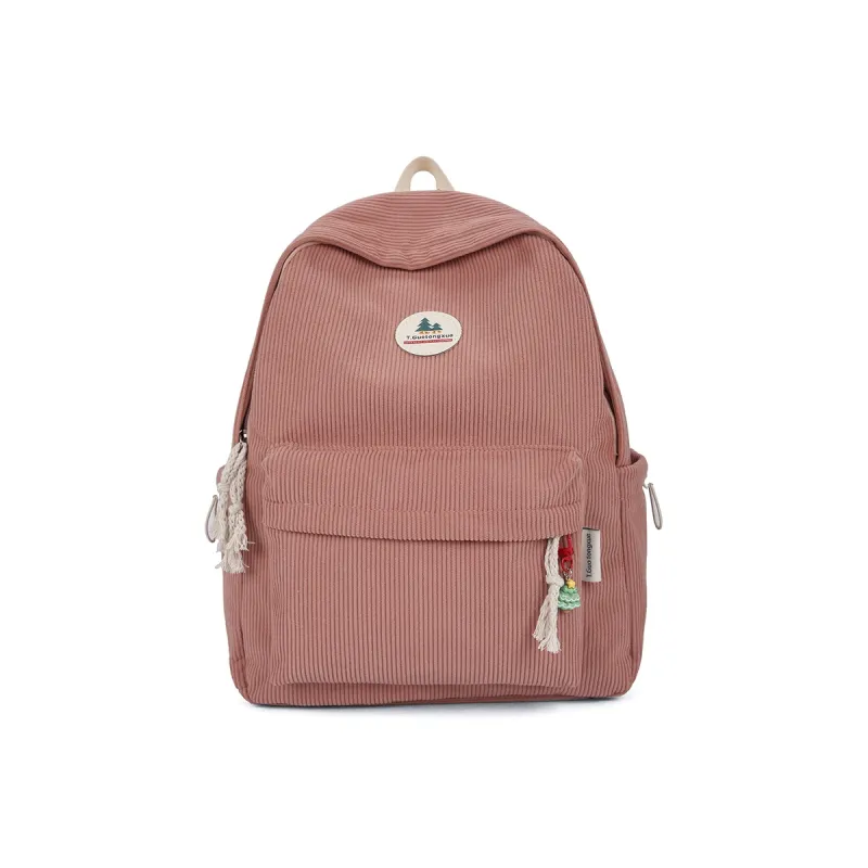 SUN EARTH &U Corduroy Backpack Unisex Multicolor-15
