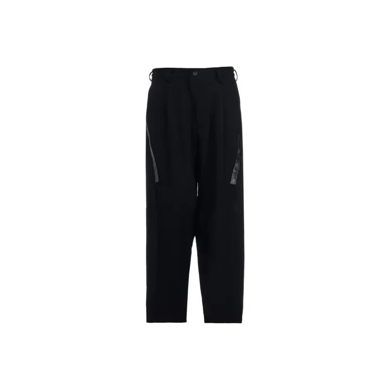 Yohji Yamamoto FW24 Casual Pants Men's Black-0