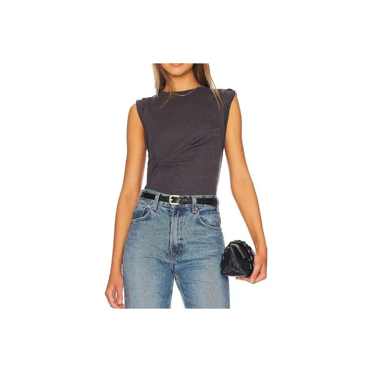 FREE PEOPLE Tank Tops Women's Gray-0