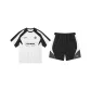 Snowflake White+Gaze Black