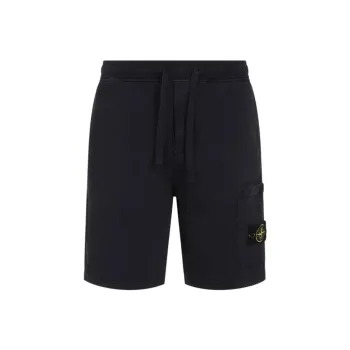 STONE ISLAND Regular Fit Cargo Bermuda Shorts