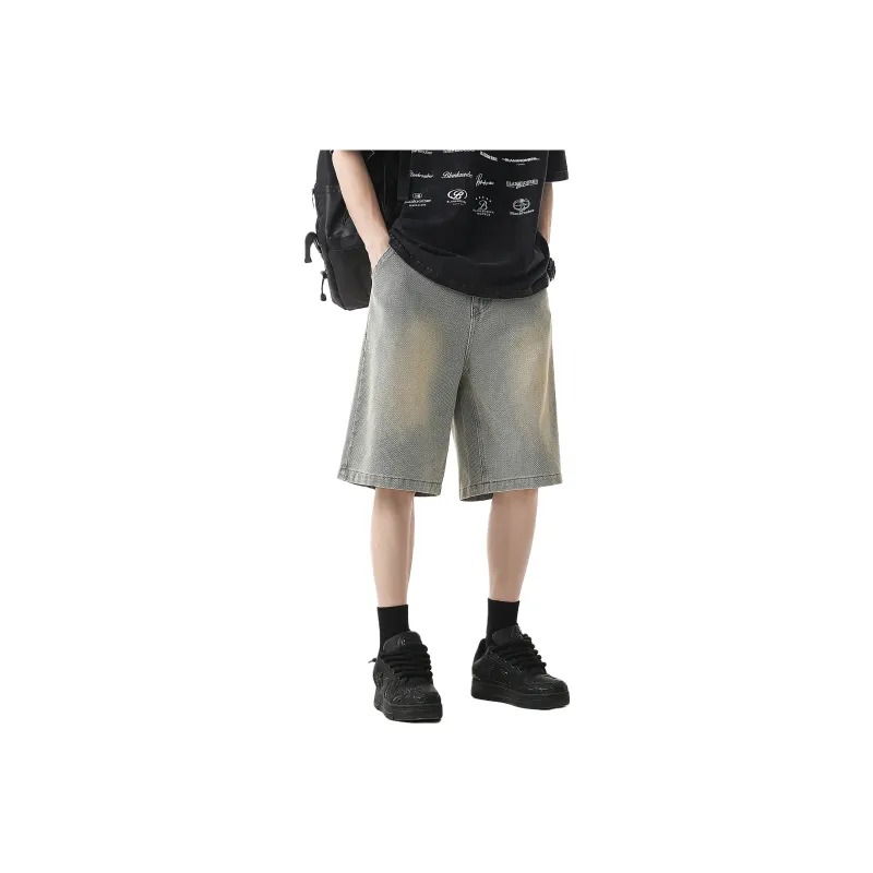 CREAZIONI LA FANTASIA E MOBILE Denim Shorts Unisex-7