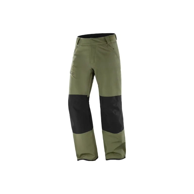 SALOMON Transfer Puff Ski Pants Men's Green-0