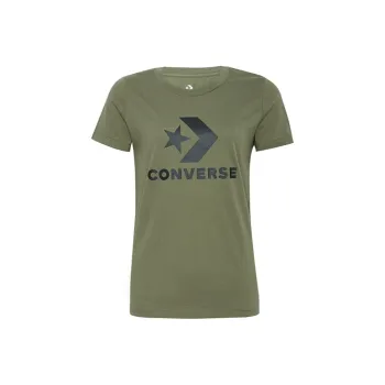 Converse T Shirts Women's Grass Green