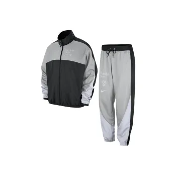Nike Brooklyn Nets Starting 5 Courtside Casual Sportswear Brook Lin Basketball Team Men's Light Silver