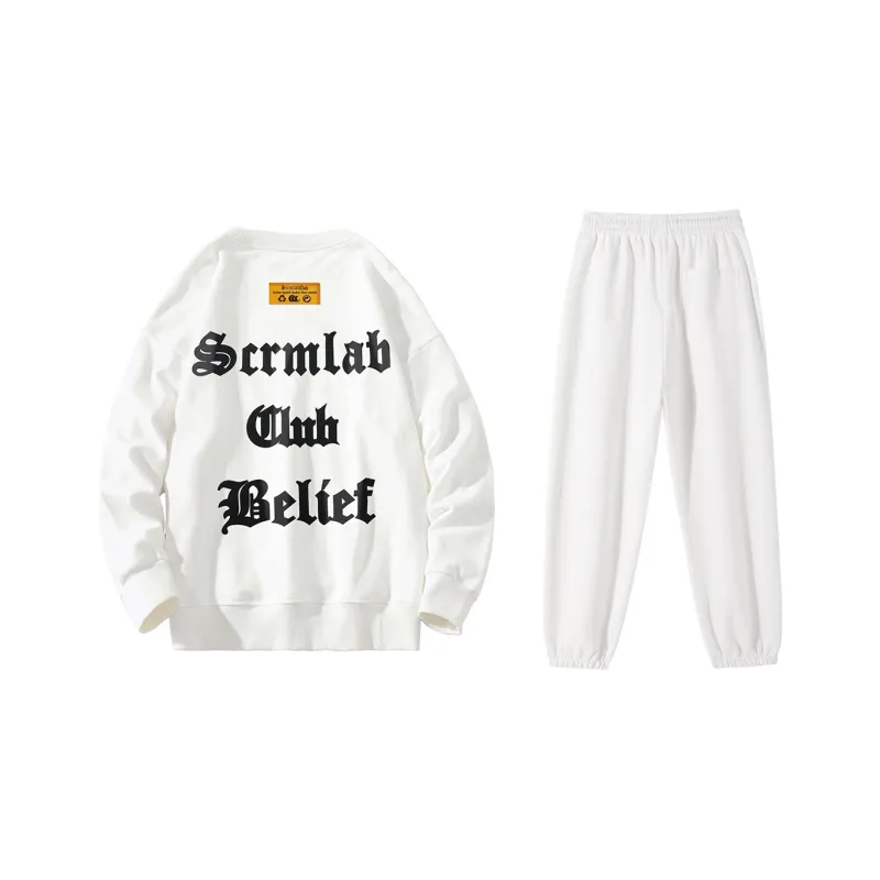 SCRM Straight Set Spring And Autumn Unisex-2