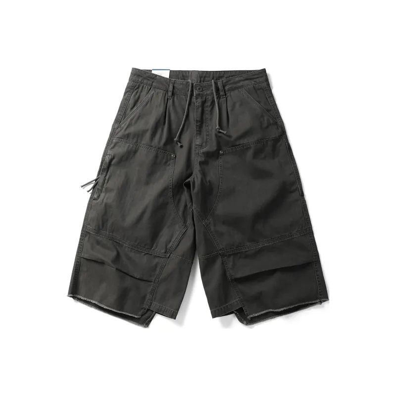 MIIRACER Cargo Shorts Unisex Dark Gray-2