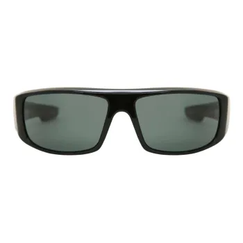 SPY Plastic Rectangular Sunglasses Unisex Black