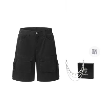 Beam Mix With Kimchi Denim Shorts Unisex