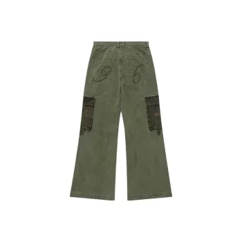 GOOD BAI Series 916 Casual Pants Unisex Army Green