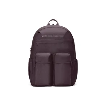 Skechers Fabric Backpack Unisex Bilberry Brown