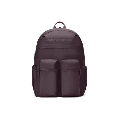 Skechers Fabric Backpack Unisex Bilberry Brown