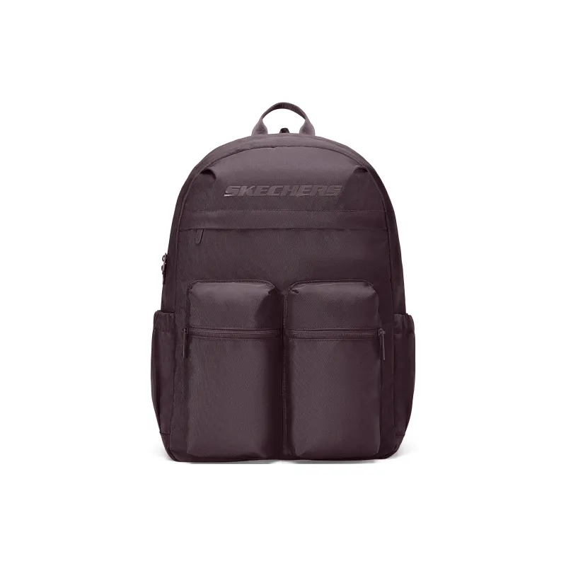 Skechers Fabric Backpack Unisex Bilberry Brown-0