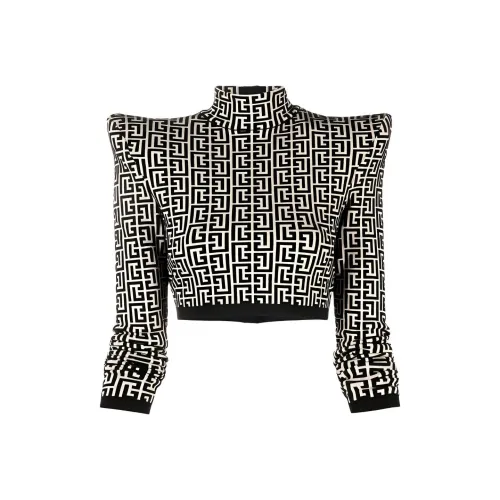 BALMAIN FW21 Slim Fit Knitwear Women's Black