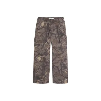 Hollister Cargo Pants Men's Brown Camouflage