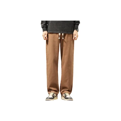 Tonlion Casual Pants Men's Coffee