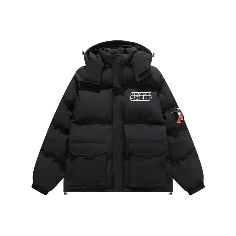 SHAUN THE SHEEP Puffer Jacket Unisex-0