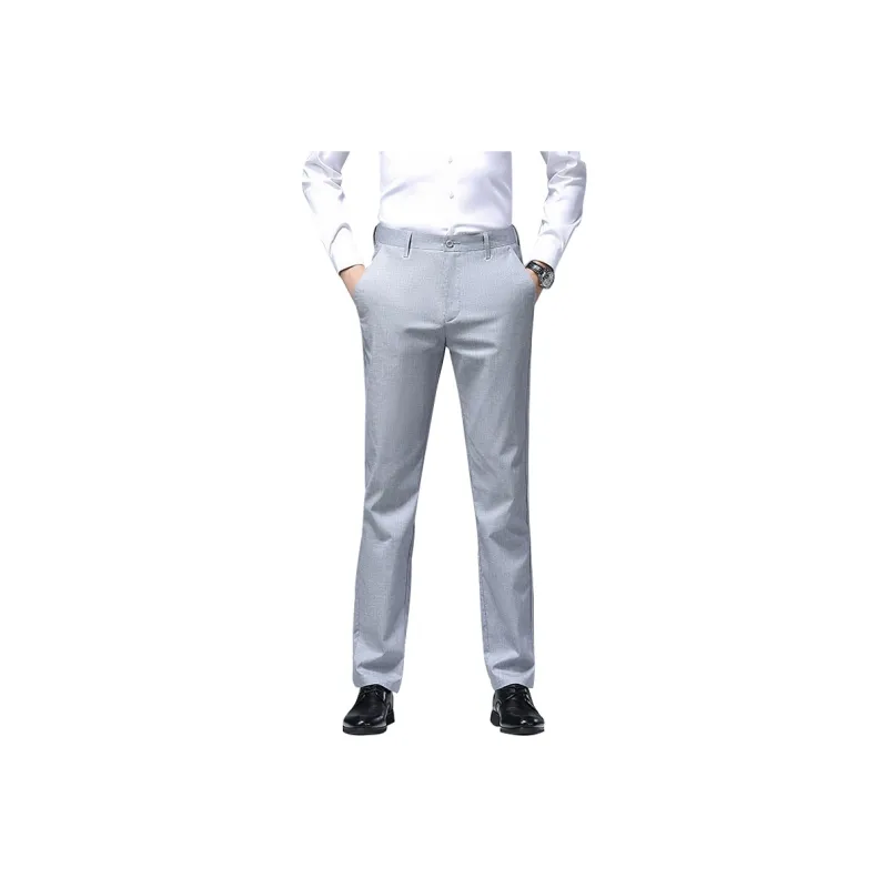 Devanro Casual Pants Men's Khaki-11