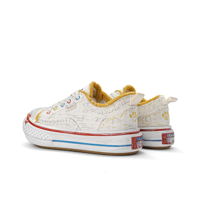 TALKING TOM Low Top Skateboard Shoes Unisex-8