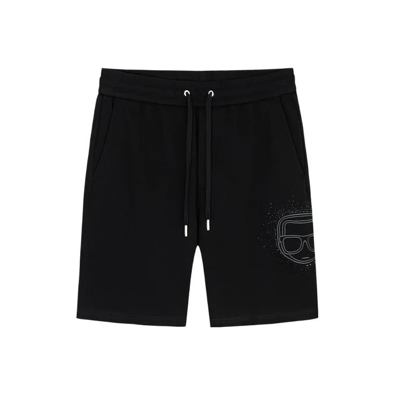 KARL LAGERFELD / Karl Lagerfeld Jeans Casual Shorts Men Black-0