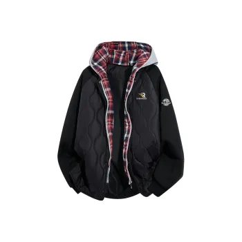 ROBINHOOD Puffer Jackets Unisex Black