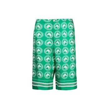 GUCCI Horse Motif Shorts
