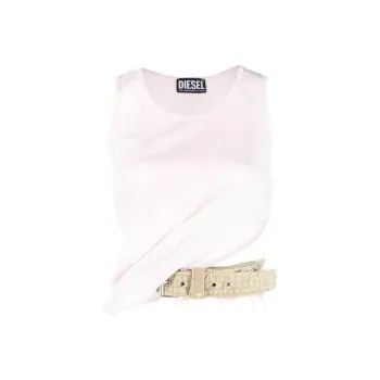 DIESEL Tank Tops Women's White