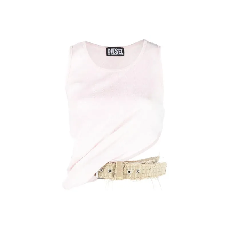 DIESEL Tank Tops Women's White-0